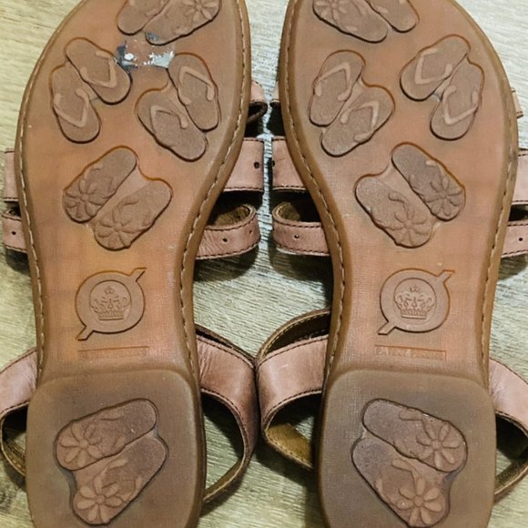 BORN Leather Sandals Size 10 - Picture 2 of 5